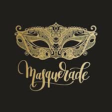 Gold-Mask-with-Masquerade